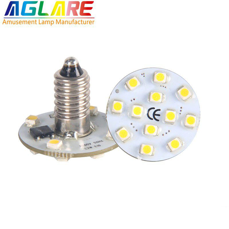 AC24/60/110v LED E10游乐场灯胆 E10镙口灯珠 